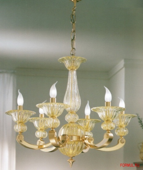 Люстра Possoni Illuminazione 267/6 ORO/ZEC